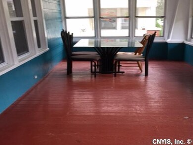 Porch - Enclosed. Enclosed front porch, perfect fo