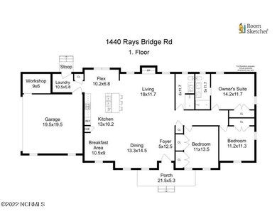 1440 Rays Bridge Rd Floor Plan