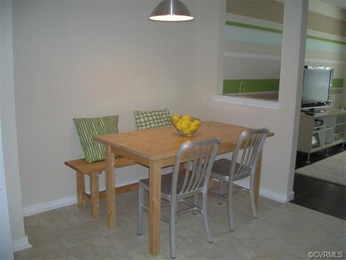 Eat - in area of kitchen