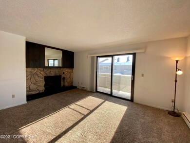 Attractive fireplace in living room.
