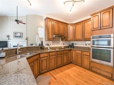 Gourmet newly updated kitchen opens to the family 