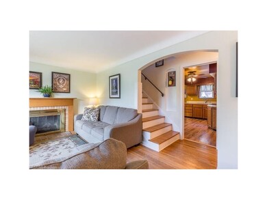 fireplace in the front living room