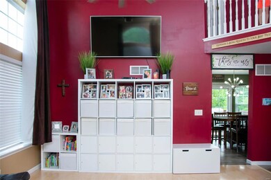 Lots of light in the living room with lots of open space!