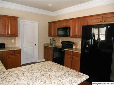 Kitchen with granite countertops, tons of cabinet 