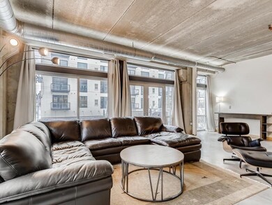 Living room opens onto the deck