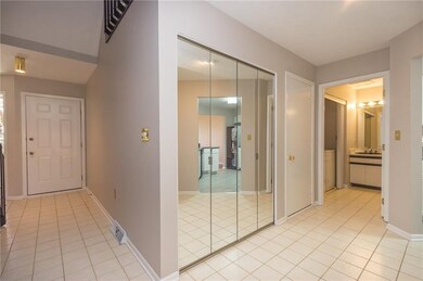 Front Entrance and Entry Halls are Ceramic Tile.