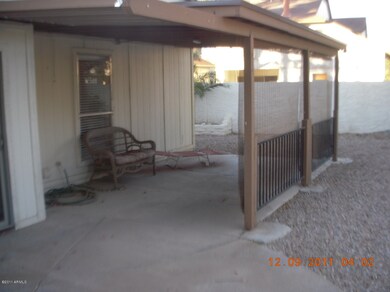 Back patio