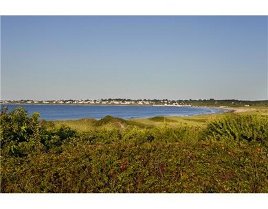 View. Western view toward Goosewing Beach.