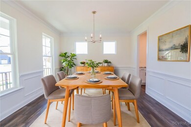 VIRTUAL STAGING. Photo represents the plan with vi