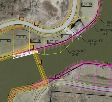 Lot Plat Map W/ Property Lines