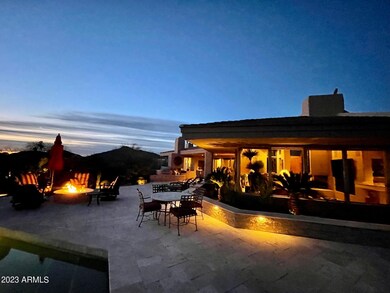 Home at dusk