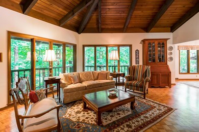Great Room- Wooded views