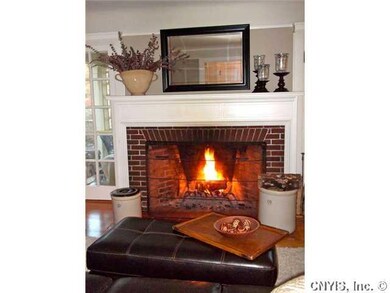 Living Room. A lovely view of the Rumford fireplac