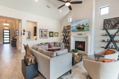 Front door faces South allowing natural light to fill the rooms.