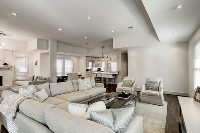 View of family room.