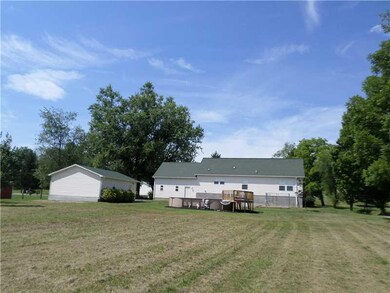 Exterior Back. Rear concrete patio too - walk out 