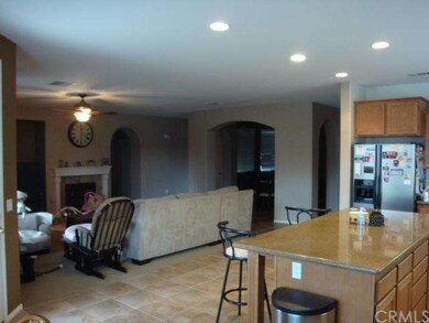 Your family room just off the kitchen features a w