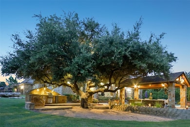 View of yard with a gazebo