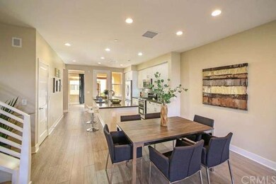 Modern spacious separate dining area