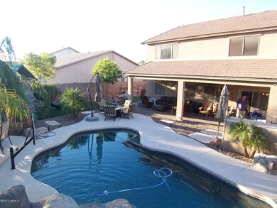 Pool from top of slide