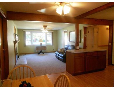 Dining Room. Dining into Kitchen