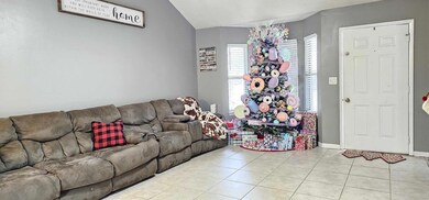 Living room to door