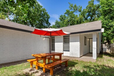 Spacious courtyard in the front yard