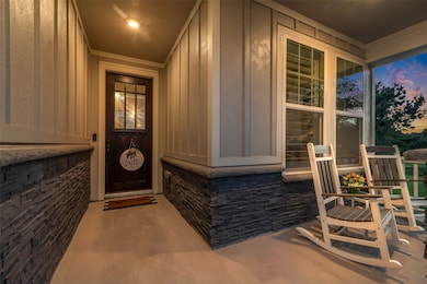 Cozy front porch