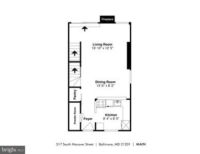 517 S Hanover St, Baltimore, MD 21201 - photo 3