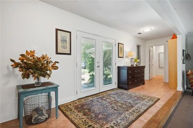 large welcoming foyer area