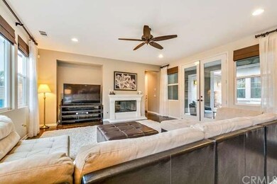 Great Room with double French Doors leading out to