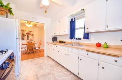 Another view of the kitchen area as it leads to th