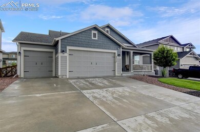 The oversized driveway is perfect for those larger