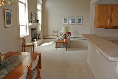 View into living room