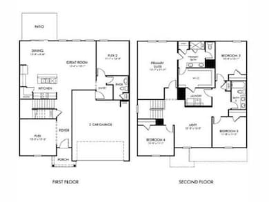 View of floor plan / room layout