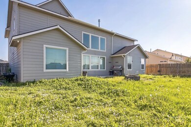 Rear view of property