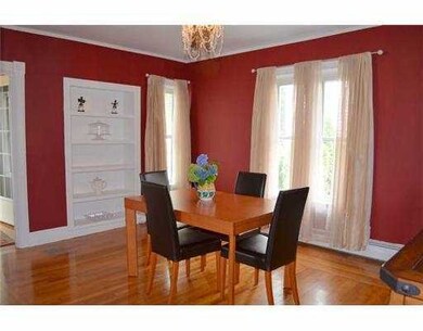 Dining Room. View of dining room with built-ins an