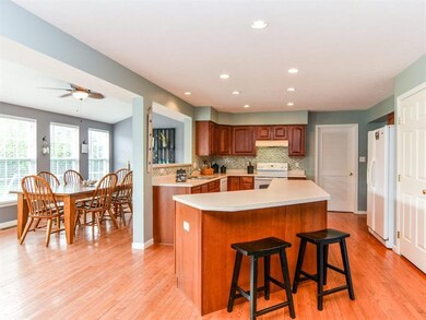 Wonderful open kitchen center is truly the heart o