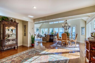 Foyer opens into living area
