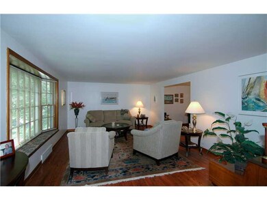Living Room. Beautiful living room with gleaming h