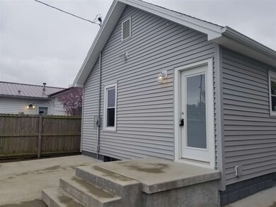 New concrete back porch and patio
