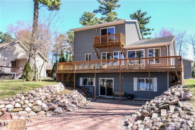 Exterior-Back. Walkout basement and private deck o
