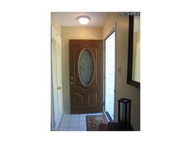 Foyer w/Ceramic Tile Floor. New Front Door.  Front