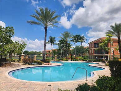 Relaxing view of hr lake from the pool area