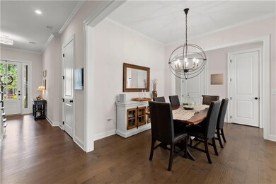 Seamless flow into open-concept living and dining 