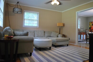 Living room to dining