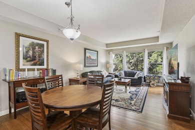 Open dining/living space with great nature views