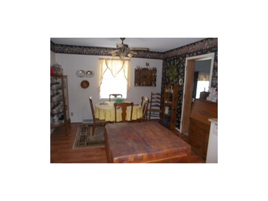 Large kitchen offers eat in area with nice floorin