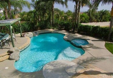 Pool's reflection dances across the family room an