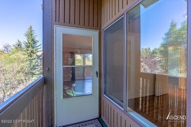 Top Floor unit with nice storm door